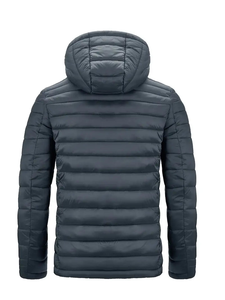 Elegantne jakk kapuutsiga