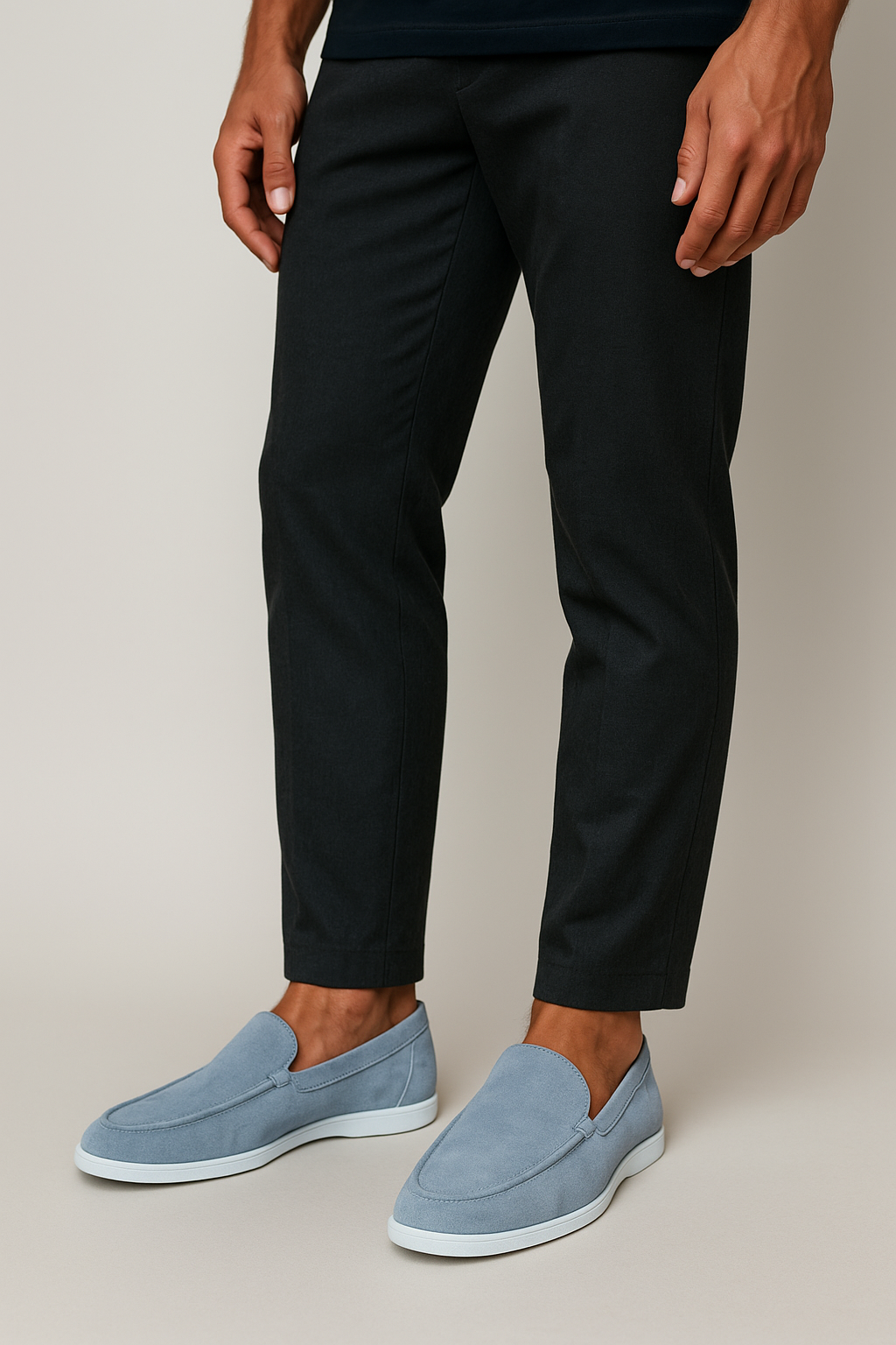 Elegantne seemisnahast loafers
