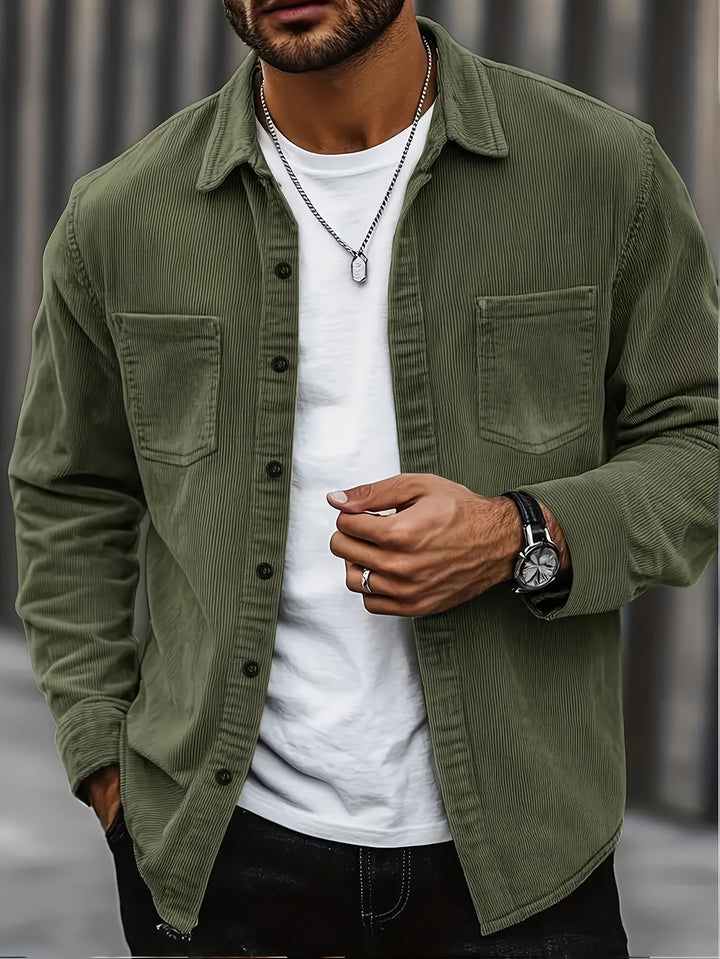 Mugav ribfluweelne vest