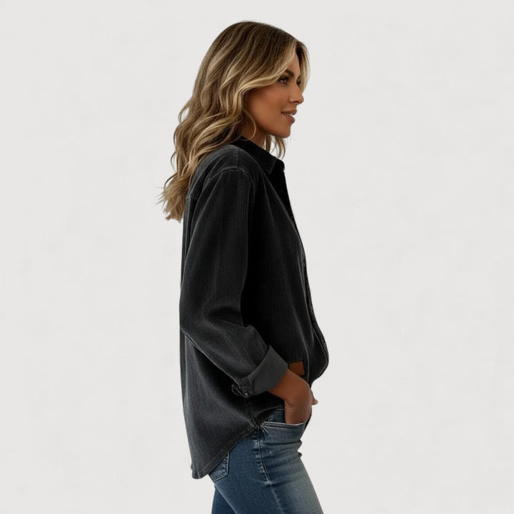 JADE – KORDUROOST BUTTON-UP SHIRT
