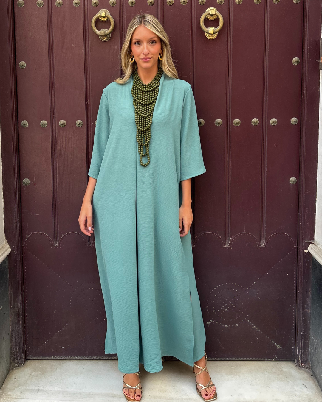 Laura Vee Green Dress