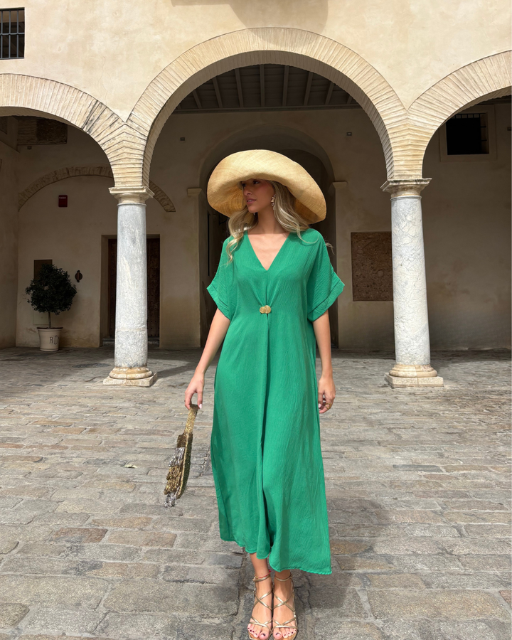 Telma Green Dress