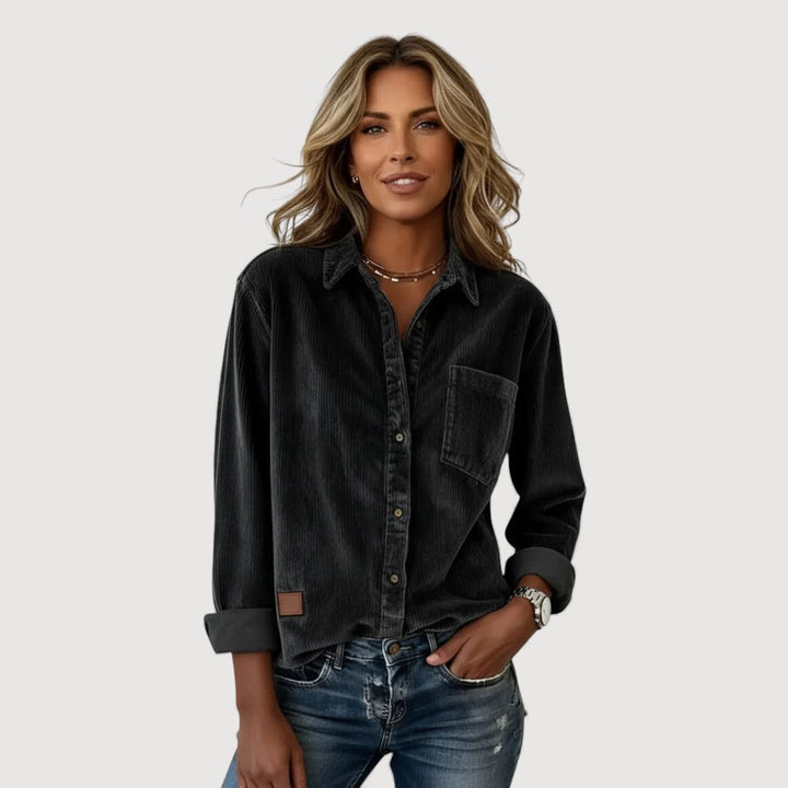 JADE – KORDUROOST BUTTON-UP SHIRT