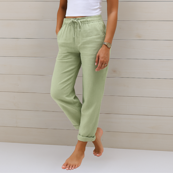 Breezy | Premium Linasest Püksid Stretchiga