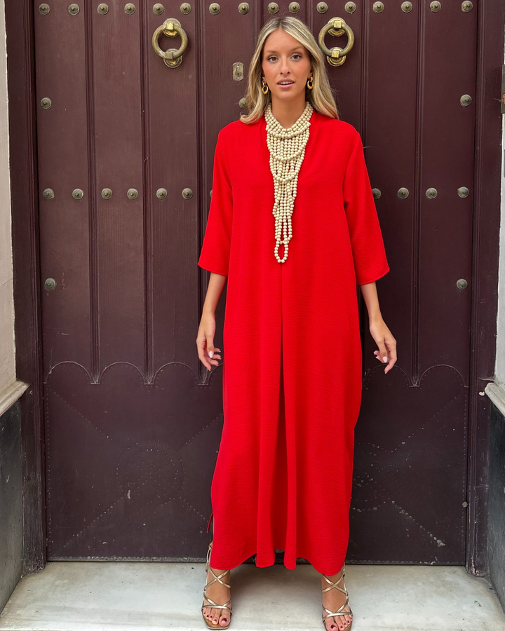 Punane Laura Kleid