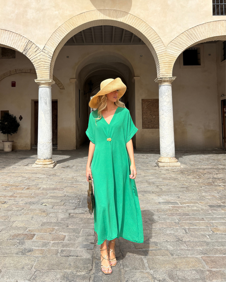 Telma Green Dress