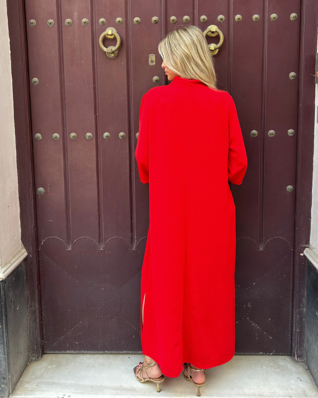 Punane Laura Kleid