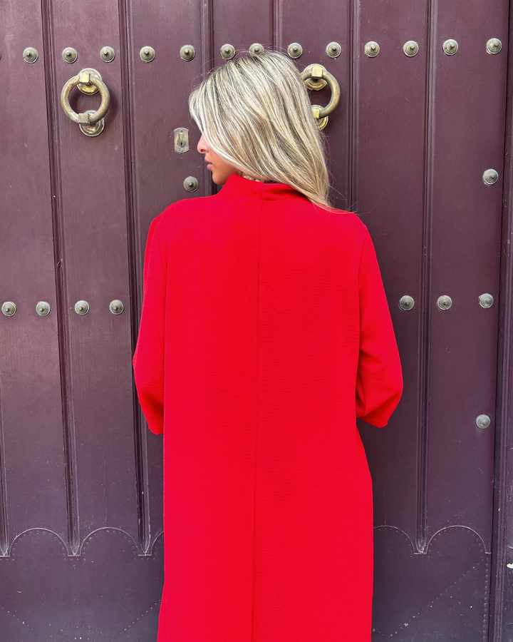 Punane Laura Kleid