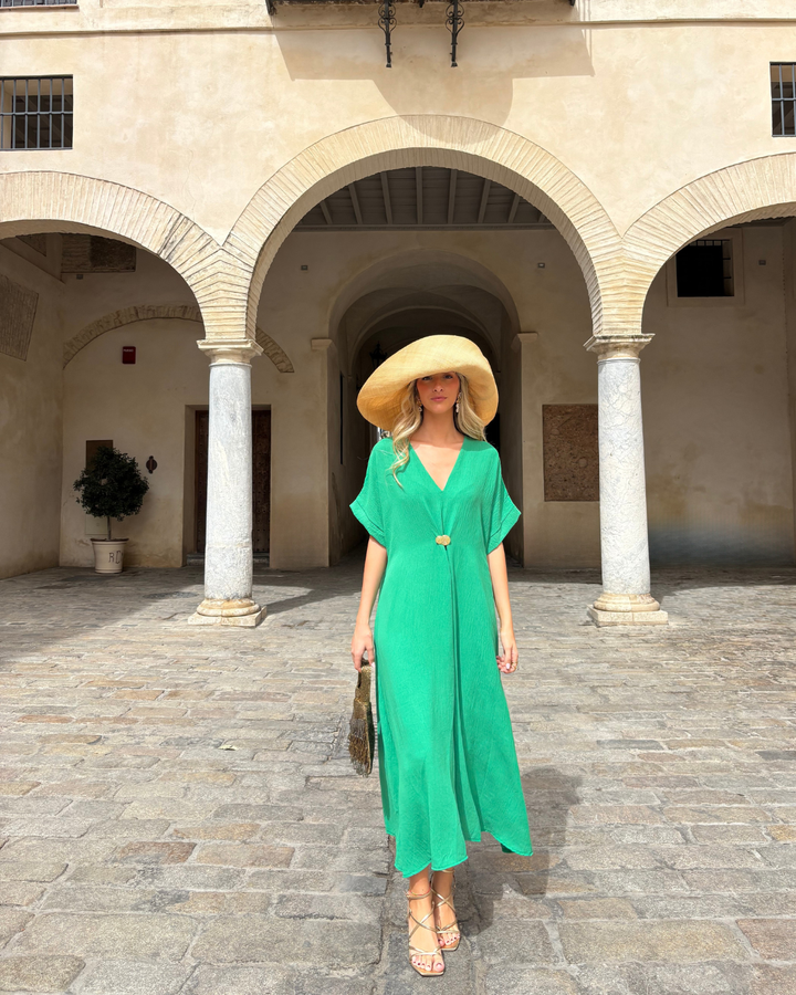 Telma Green Dress