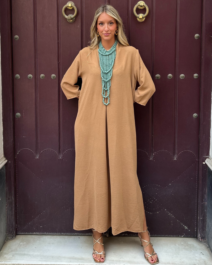 Laura Camel Dress