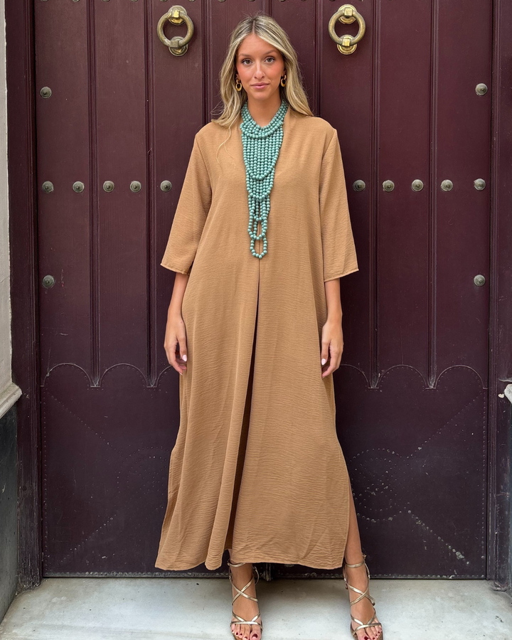 Laura Camel Dress