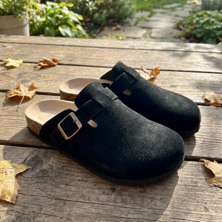 HAVEN SUEDE SLIDE SANDALID