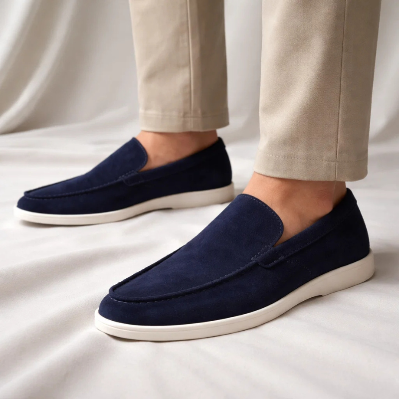 Elegantne sametist loafers