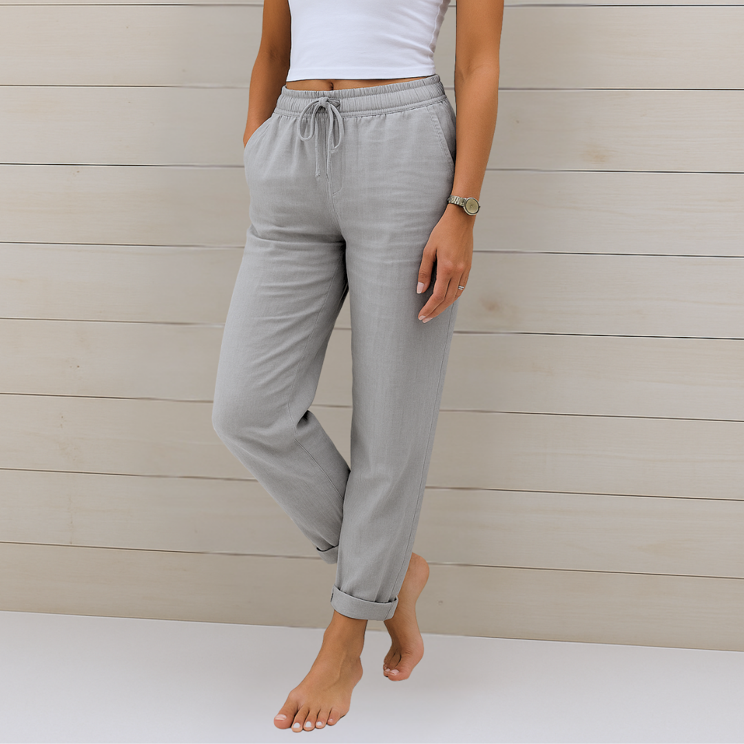 Breezy | Premium Linasest Püksid Stretchiga