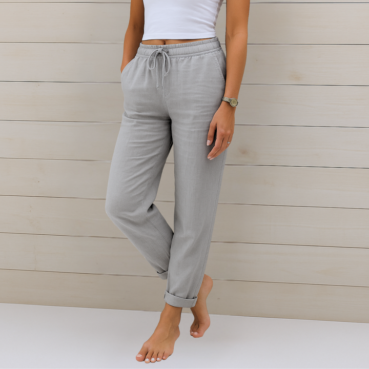 Breezy | Premium Linasest Püksid Stretchiga