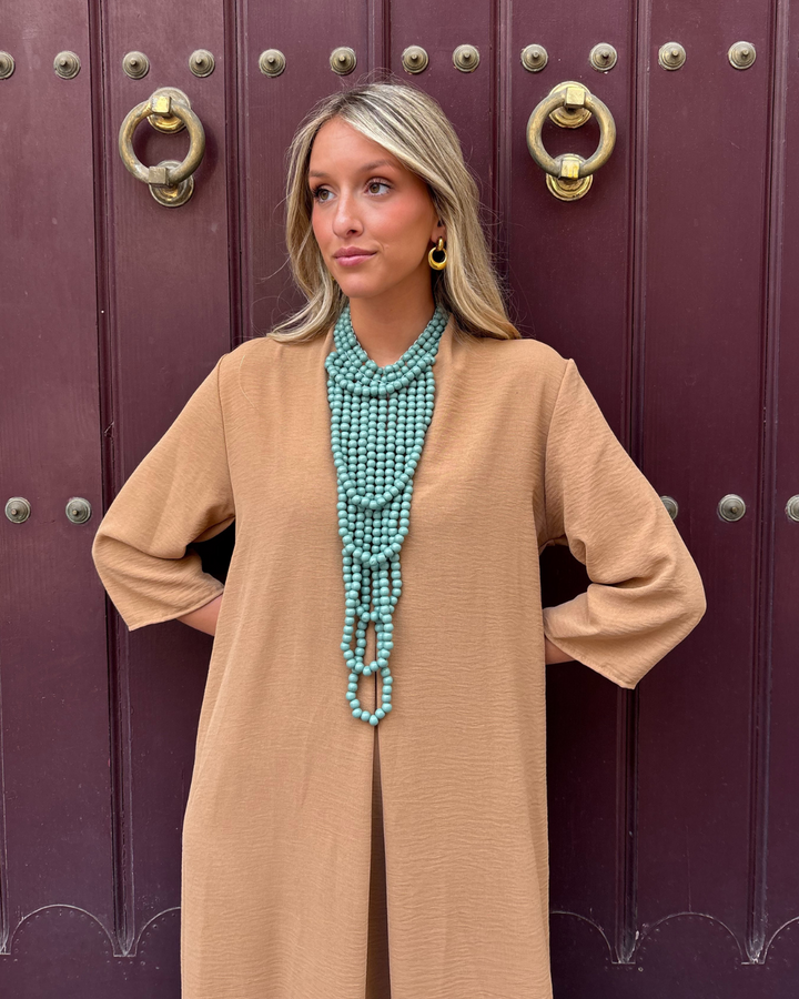 Laura Camel Dress