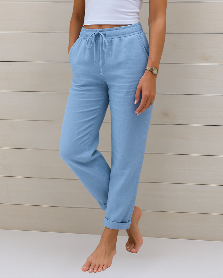 Breezy | Premium Linasest Püksid Stretchiga