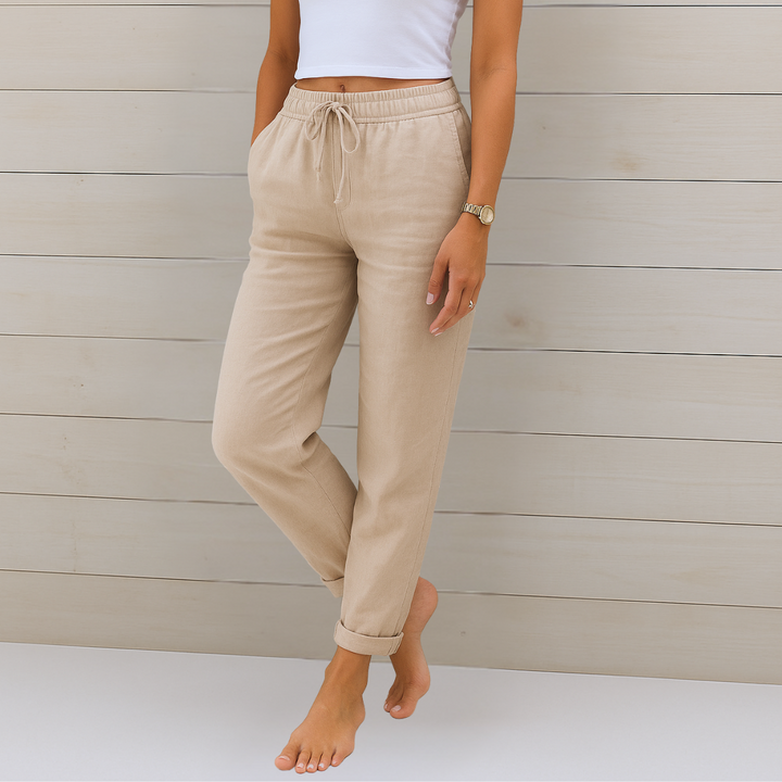 Breezy | Premium Linasest Püksid Stretchiga