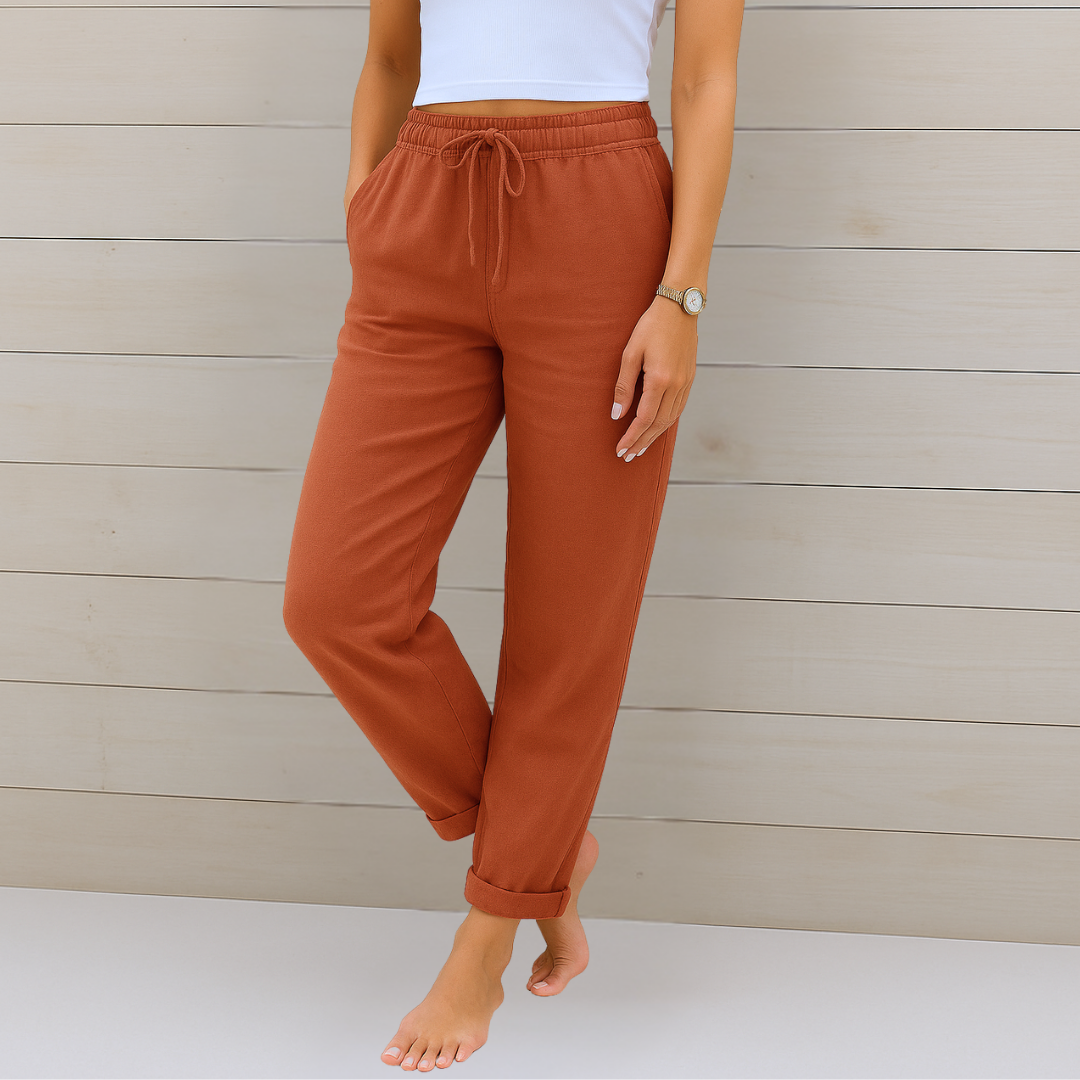 Breezy | Premium Linasest Püksid Stretchiga