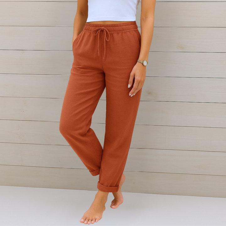 Breezy | Premium Linasest Püksid Stretchiga