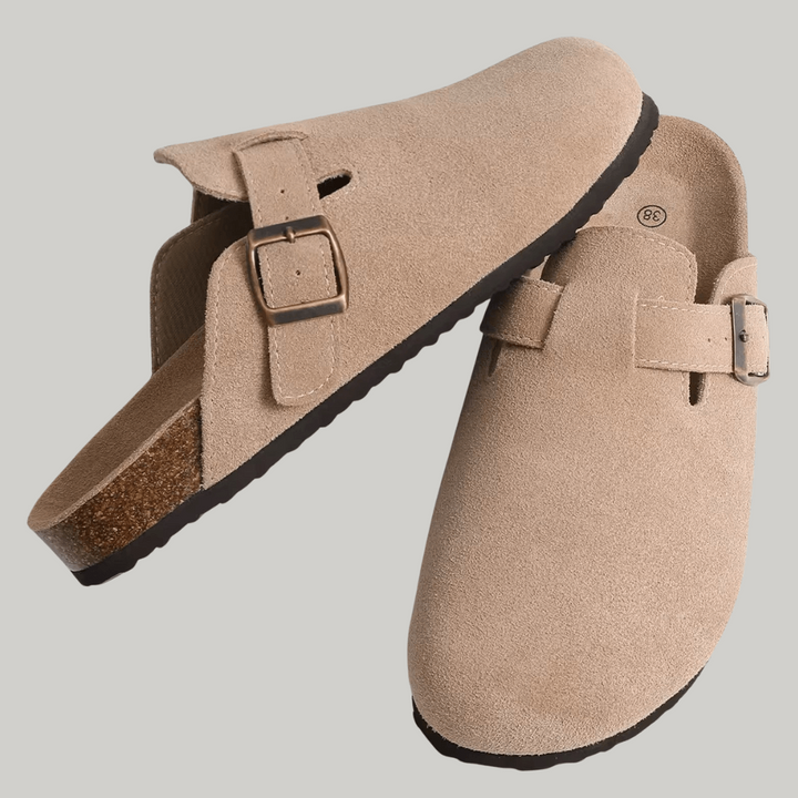 HAVEN SUEDE SLIDE SANDALID
