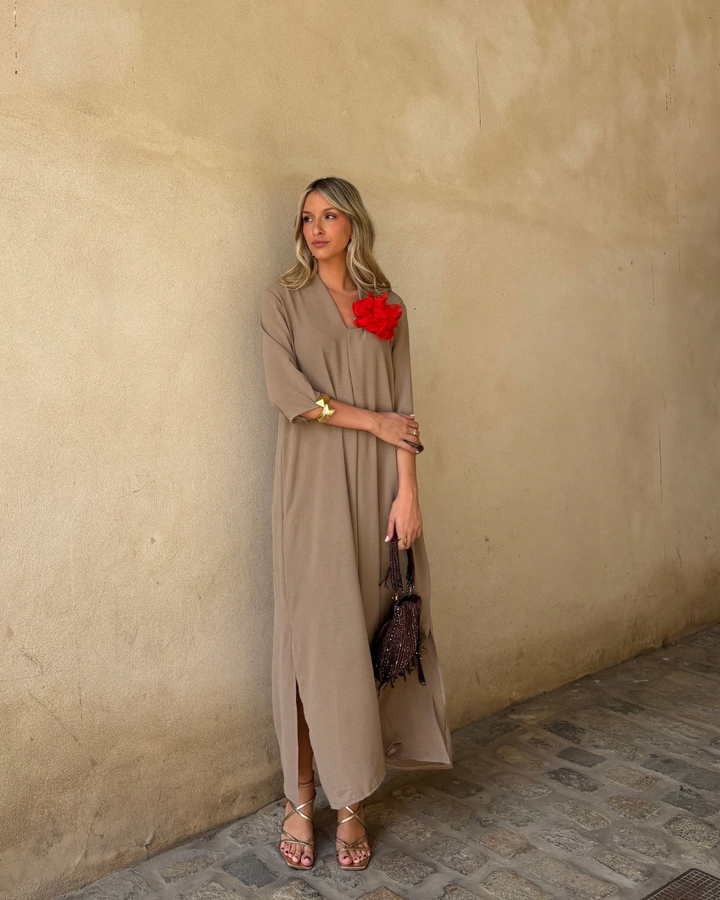Taupe Laura Dress
