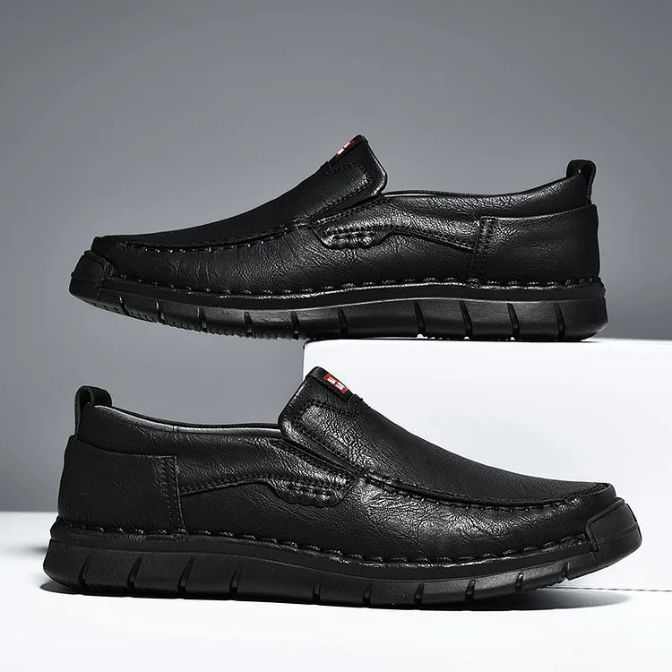 Elegantne Nahast Slip-On Kingad