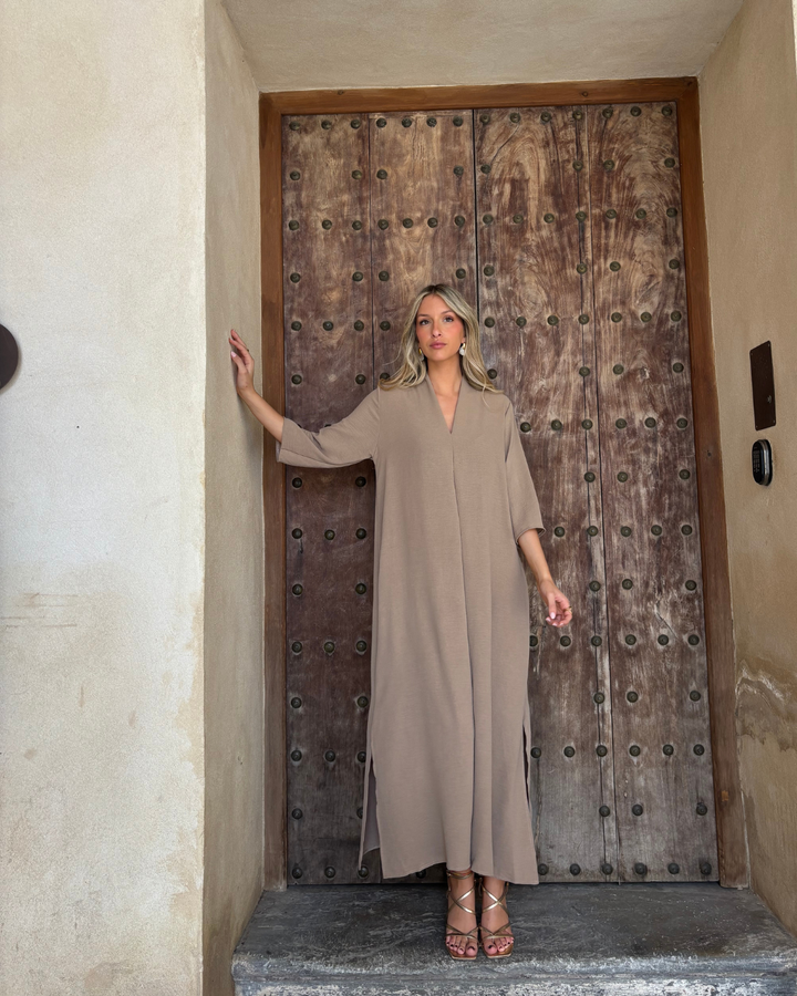 Taupe Laura Dress