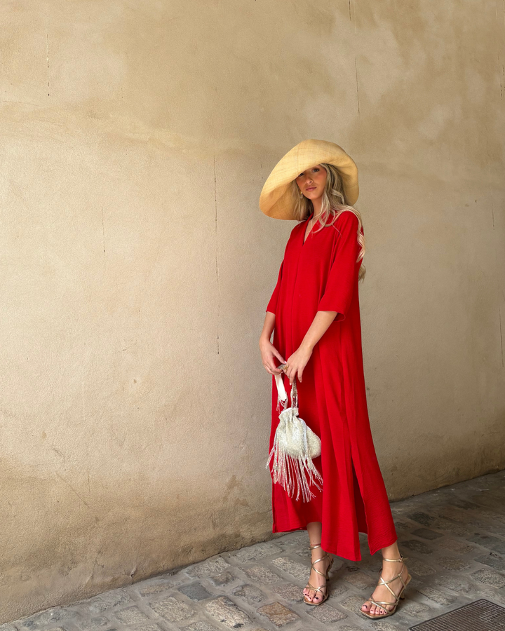 Punane Laura Kleid