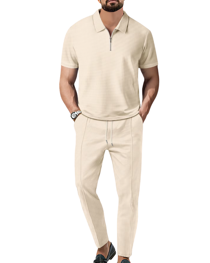 2-osaline Zip Polo komplekt