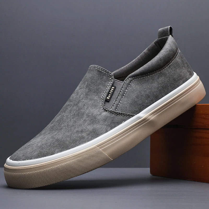 Elegantne Kanvas Slip-On Kingad