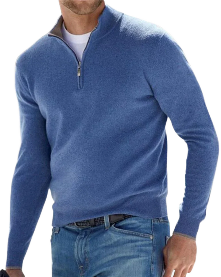Elegantne Zip Kampsun