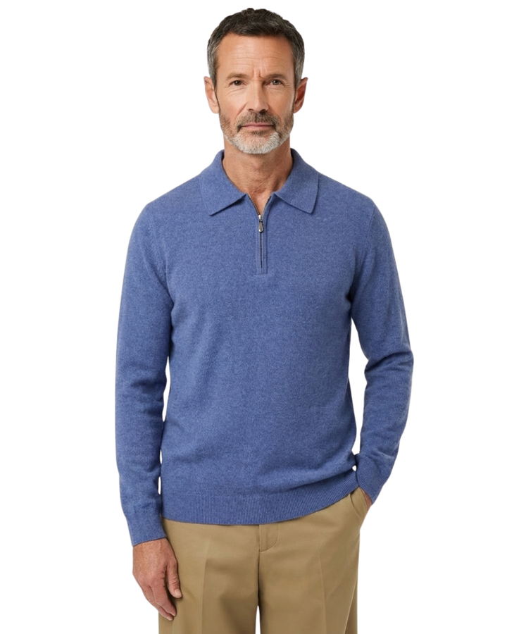 Elegantne kašmiirist polo-sweater