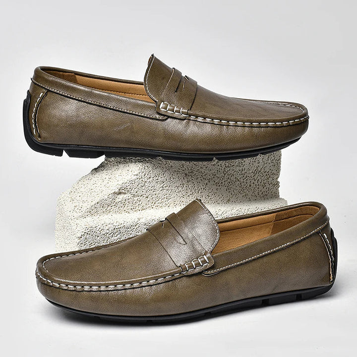 Šikid nahast loaferid