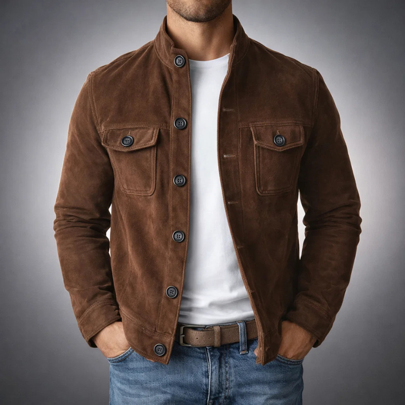 Elegantne Suede Jakk