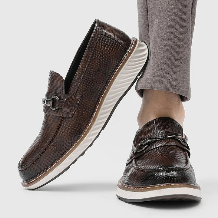 Stiilsed nahast Loafers