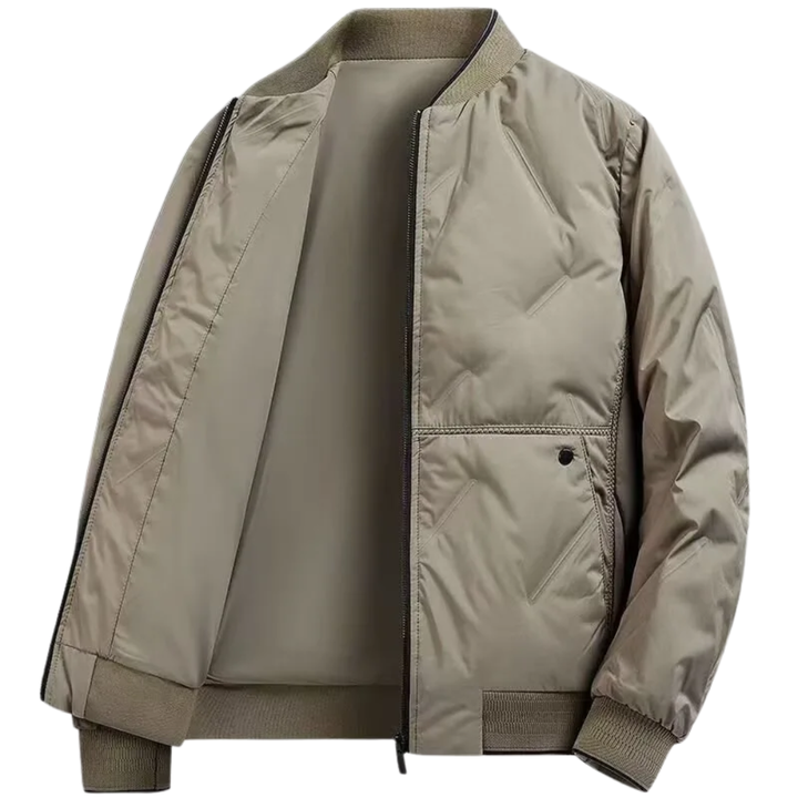 Elegantne meeste baseball-jakk