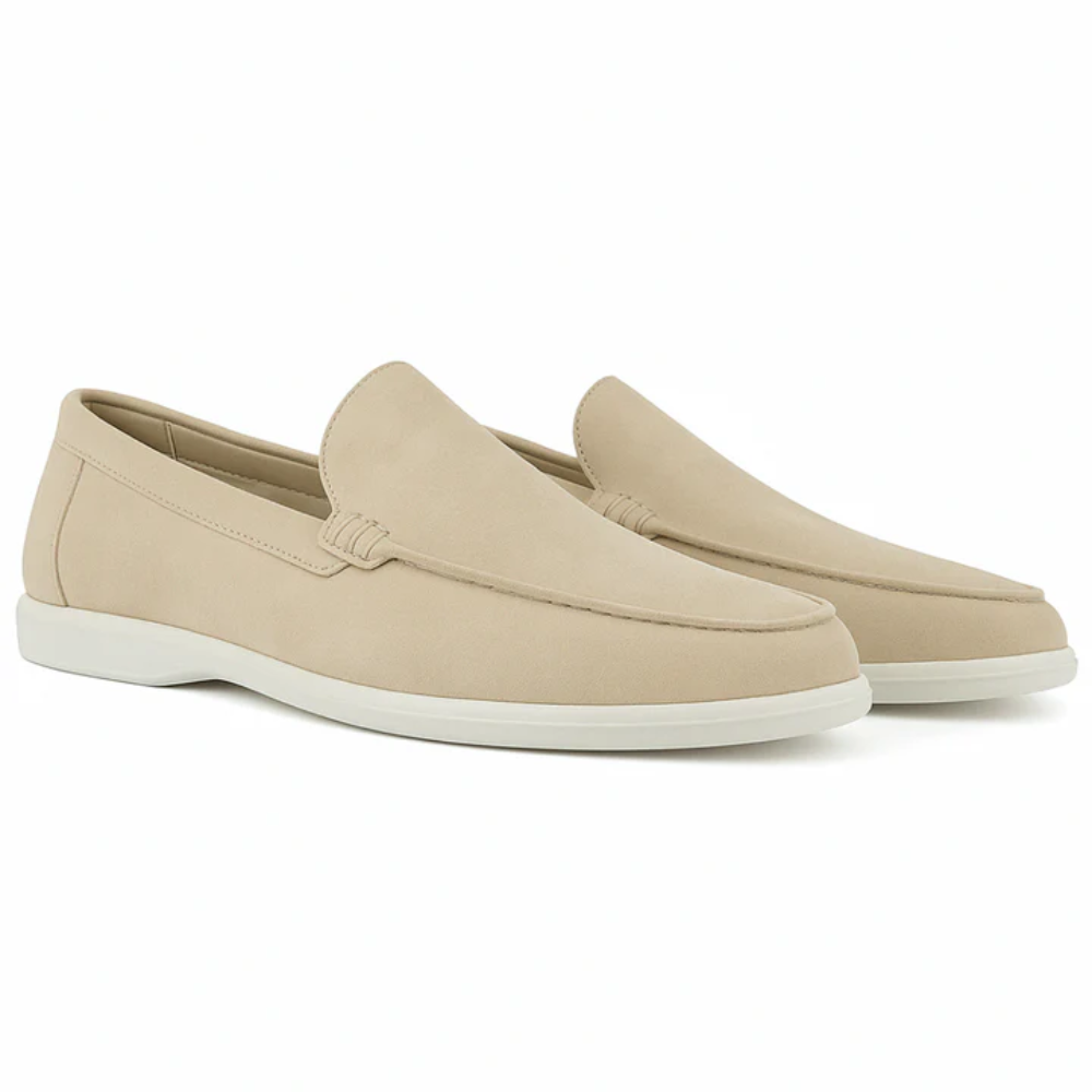 Igapäevased sametist loafers