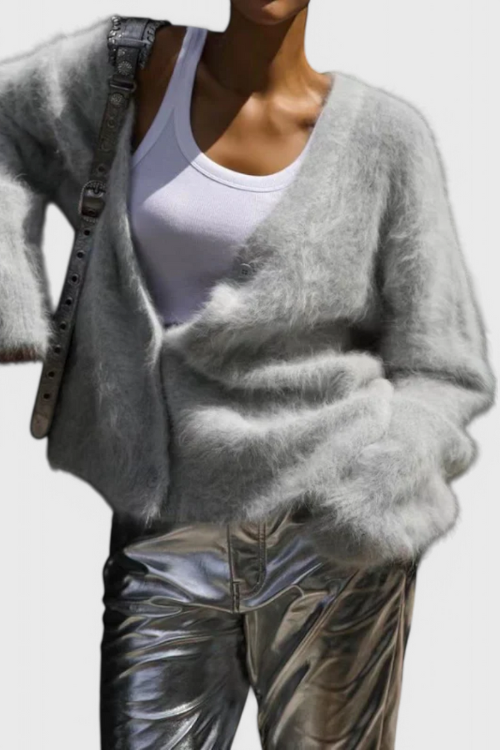 Daniela | Pehme cashmere segu kardigan