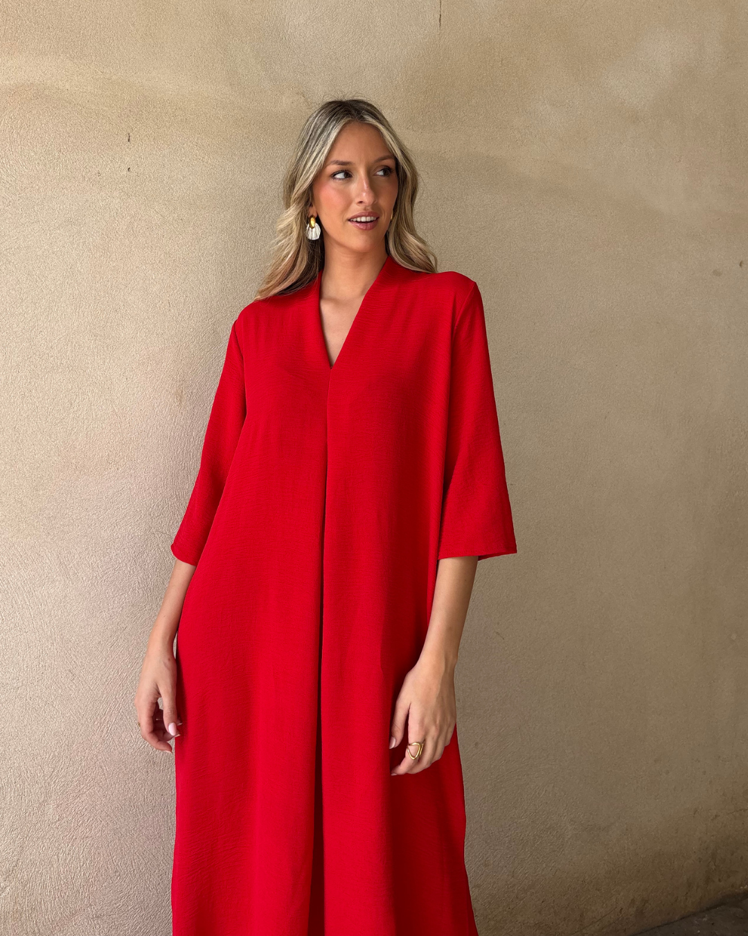 Punane Laura Kleid