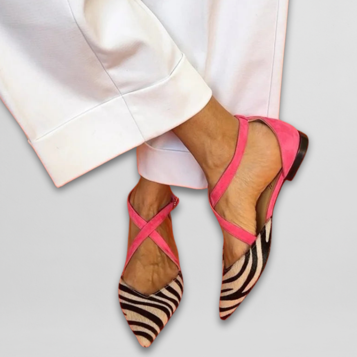 Fern | Elegantne ballerina risti rihmadega