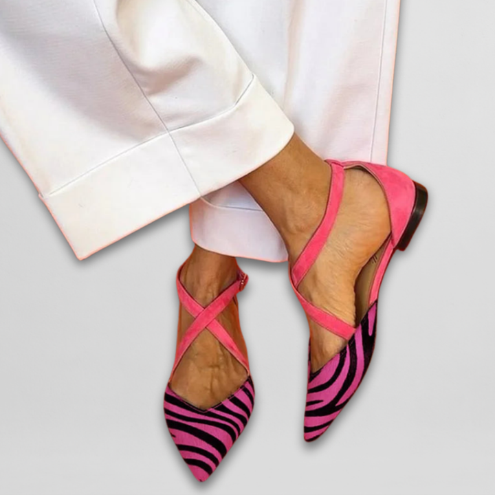 Fern | Elegantne ballerina risti rihmadega