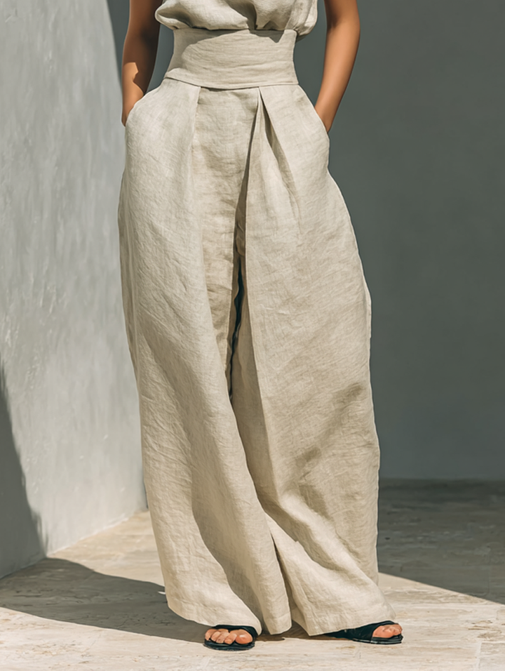 María | Elegantne lina komplekt