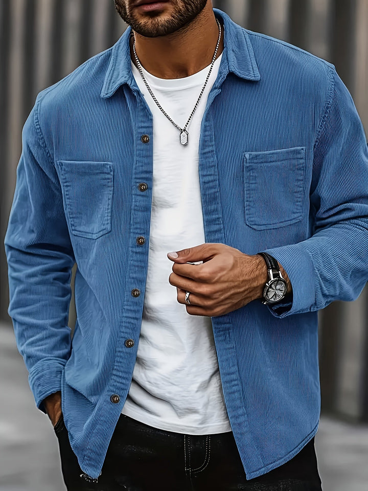 Mugav ribfluweelne vest