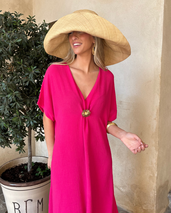 Telma Roosa Kleid