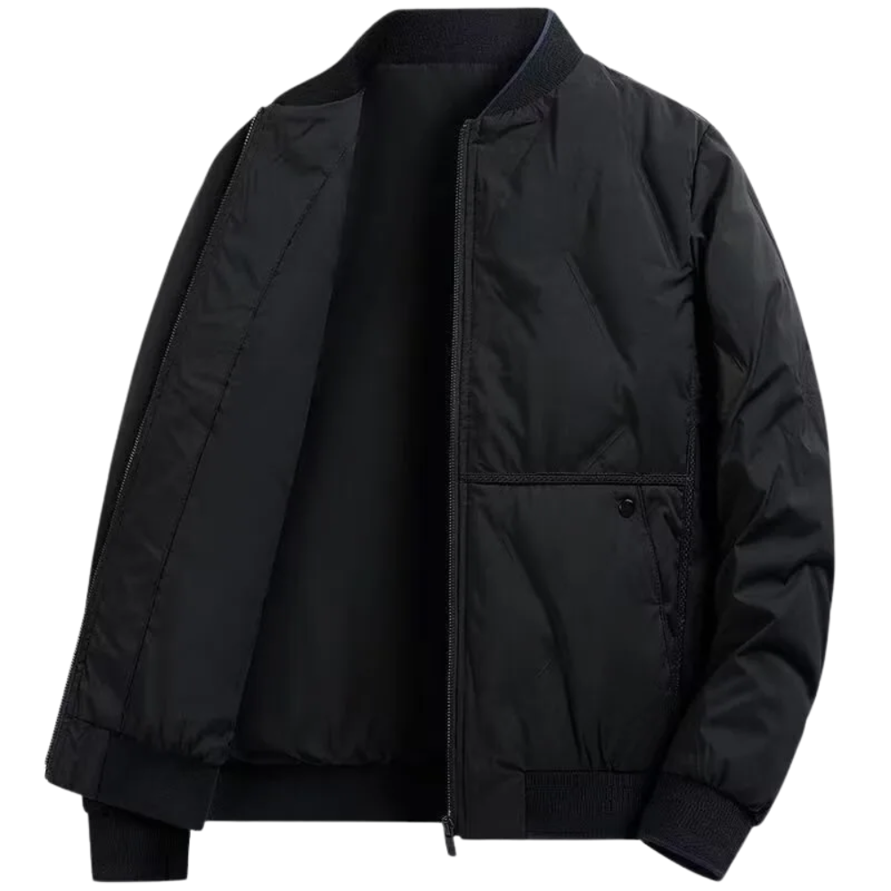 Elegantne meeste baseball-jakk