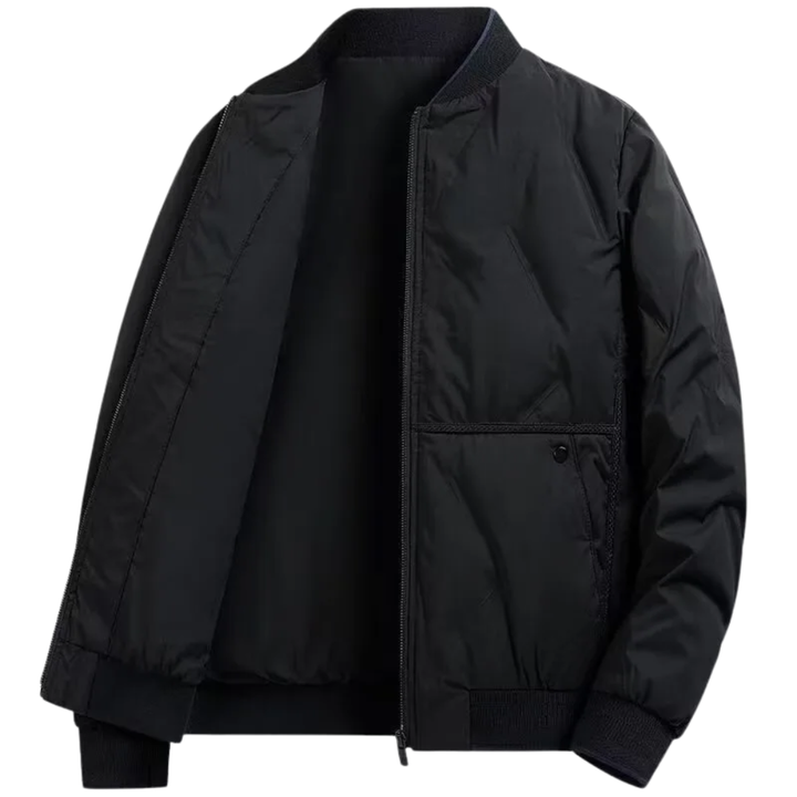 Elegantne meeste baseball-jakk