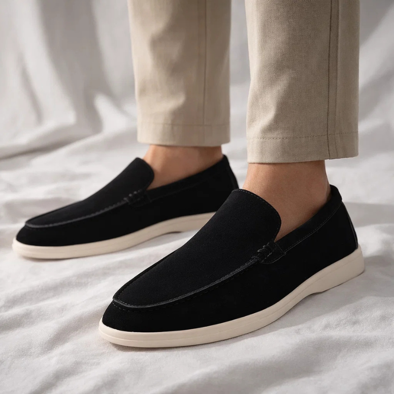 Elegantne sametist loafers