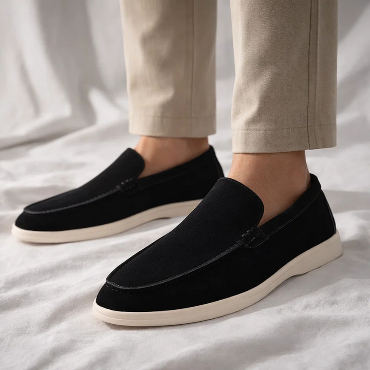 Elegantne sametist loafers