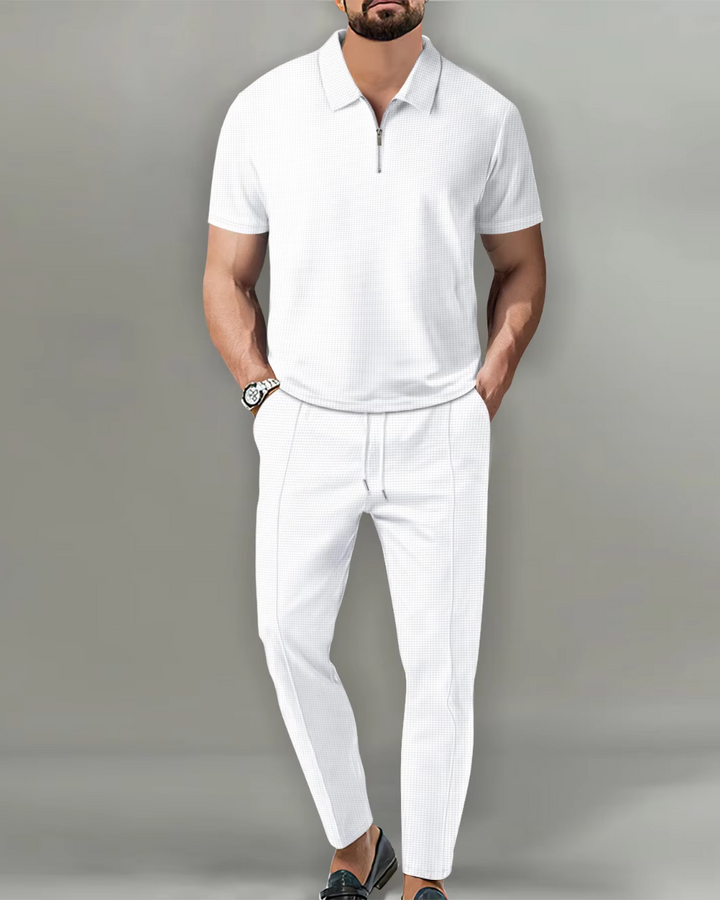 2-osaline Zip Polo komplekt